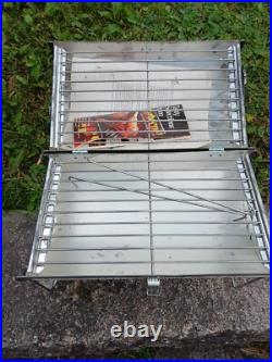 Vintage 1970s Old Style Beer Can-Do Portable Barbeque BBQ Grill NOS
