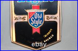 Vintage 1981 Heileman's Old Style Light Beer Lighted Motion Sign