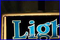 Vintage 1981 Heileman's Old Style Light Beer Lighted Motion Sign