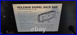 Vintage 1982 Heileman's Old Style Pick Your Style Lighted Barrel Back Sign WOW