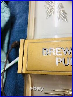 Vintage 1984 OLD STYLE Beer Light, Approximately 16 X 10, Pre- Owned