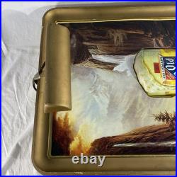 Vintage 1985 Heilemans Old Style Panorama Waterfall With Mug Lighted Beer Sign