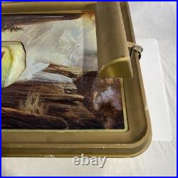 Vintage 1985 Heilemans Old Style Panorama Waterfall With Mug Lighted Beer Sign