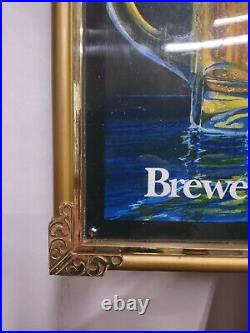 Vintage 1986 Heileman's Old Style Waterfall Lighted Motion Beer Sign Works