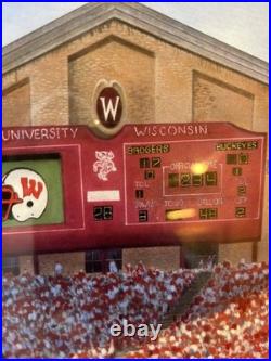 Vintage 1994 Sharon Anderson Wisconsin Badgers Old Style Poster #1509 Rare