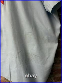 Vintage 60s 70s Unitog Old Style Beer Chain Stitched Work Wear Shirt XL Distress