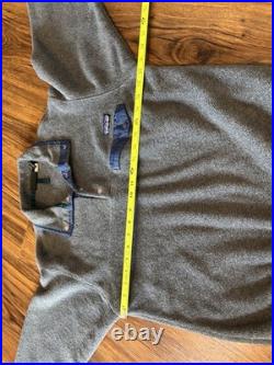 Vintage 90's Mens Small Patagonia Grey Snap T Style 25450 Cut 8743 Old Stock
