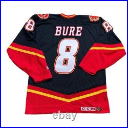 Vintage 90s Pavel Bure Vancouver Canucks CCM Old Style Jersey NHL Size Large
