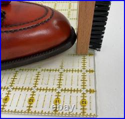 Vintage Alden Tan Calf Tassel Loafer 9 D Moc Toe Style 662 Old Logo