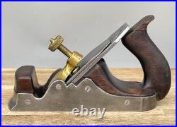 Vintage Antique Scottish Style Infill Smoothing Plane Robt Sorby Old Tool