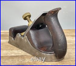 Vintage Antique Scottish Style Infill Smoothing Plane Robt Sorby Old Tool