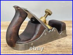 Vintage Antique Scottish Style Infill Smoothing Plane Robt Sorby Old Tool