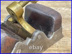Vintage Antique Scottish Style Infill Smoothing Plane Robt Sorby Old Tool