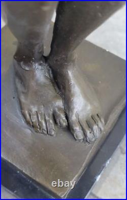 Vintage Art Deco Style Jester Old Bronze Sculpture Statue Figure Deal
