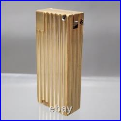 Vintage Arvey Lighter Art Deco R-V-Liter Flint Fluid Gold Plated New & Old Style