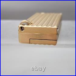 Vintage Arvey Lighter Art Deco R-V-Liter Flint Fluid Gold Plated New & Old Style