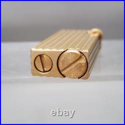 Vintage Arvey Lighter Art Deco R-V-Liter Flint Fluid Gold Plated New & Old Style