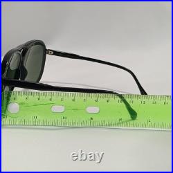 Vintage B and L Ray Ban Aviator Sunglasses Style AL 1567 France Old Money Retro