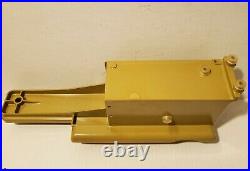 Vintage BERNINA Green Sewing Kit Case &10 Old Style Presser Feet / Attachment