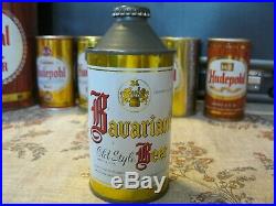 Vintage Bavarian's Old Style Beer Cone Top Can bottom opened