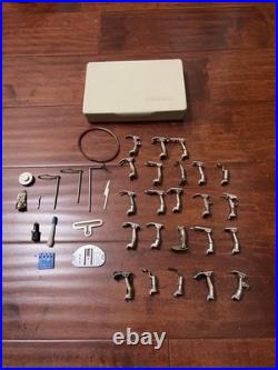 Vintage Bernina Presser Foot Lot 25+ Old Style 530 730 830 w Case Swiss