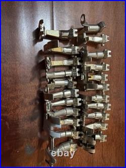 Vintage Bernina Presser Foot Lot 25+ Old Style 530 730 830 w Case Swiss