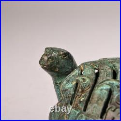 Vintage Bronze Turtle Incense Burner 8 Inches Old Housekeeper Style Old Housek Vintage Bronze Turtle Incense Burner 8 Inches Old Housekeeper Style Old Housek