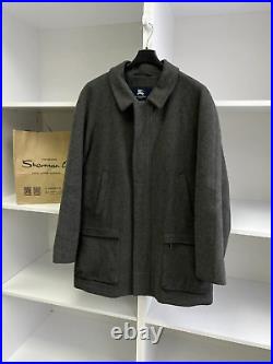 Vintage Burberry Cashmere top coat old money style