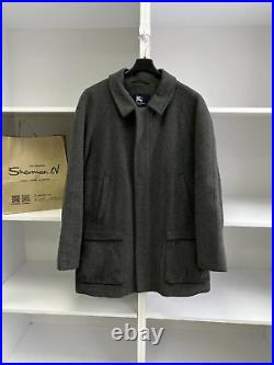 Vintage Burberry Cashmere top coat old money style