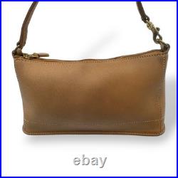 Vintage COACH USA Square Bag 2WAY Brown Grabtan Leather Old Style #4170 Vintage COACH USA Square Bag 2WAY Brown Grabtan Leather Old Style #4170