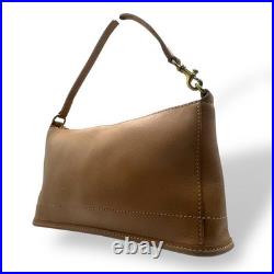 Vintage COACH USA Square Bag 2WAY Brown Grabtan Leather Old Style #4170 Vintage COACH USA Square Bag 2WAY Brown Grabtan Leather Old Style #4170