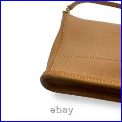 Vintage COACH USA Square Bag 2WAY Brown Grabtan Leather Old Style #4170 Vintage COACH USA Square Bag 2WAY Brown Grabtan Leather Old Style #4170