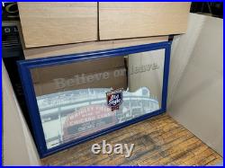 Vintage Chicago Cubs Wrigley Field Old Style Beer Bar Sign Mirror 5'x3' ft Size