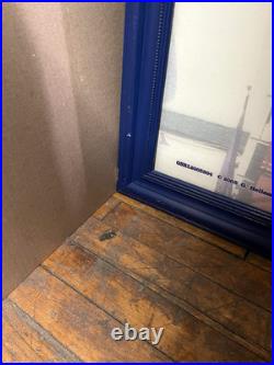 Vintage Chicago Cubs Wrigley Field Old Style Beer Bar Sign Mirror 5'x3' ft Size