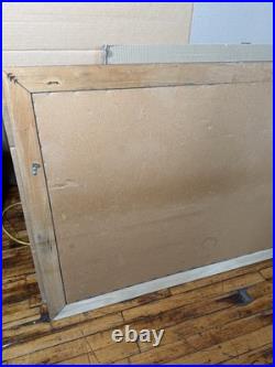 Vintage Chicago Cubs Wrigley Field Old Style Beer Bar Sign Mirror 5'x3' ft Size