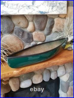 Vintage Custom Fiberglass Old Town Canoe Style Display 30 Table Top Wall Mount