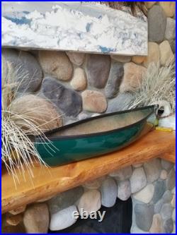 Vintage Custom Fiberglass Old Town Canoe Style Display 30 Table Top Wall Mount