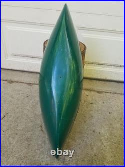 Vintage Custom Fiberglass Old Town Canoe Style Display 30 Table Top Wall Mount