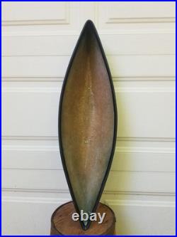 Vintage Custom Fiberglass Old Town Canoe Style Display 30 Table Top Wall Mount