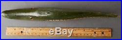 Vintage Duluth Fish Decoy Dfd 13 Old Style Slope Nosed Pike Fish Spearing Lure
