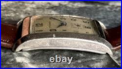 Vintage ETERNA TANK Swiss Made 30s old wrist watch