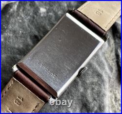 Vintage ETERNA TANK Swiss Made 30s old wrist watch
