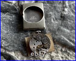 Vintage ETERNA TANK Swiss Made 30s old wrist watch