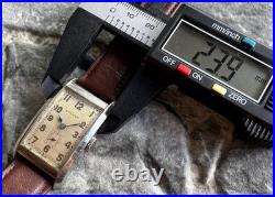Vintage ETERNA TANK Swiss Made 30s old wrist watch
