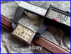 Vintage ETERNA TANK Swiss Made 30s old wrist watch