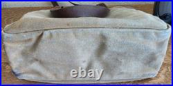 Vintage FILSON 260 Tote Bag Tan Made in USA Old Style Tag