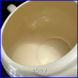 Vintage Fiesta OLD IVORY Medium Teapot withLID Circa 1936-1942