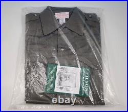 Vintage Filson Long Sleeve Shooting Shirt Style 56 Size 42 Medium New Old Stock
