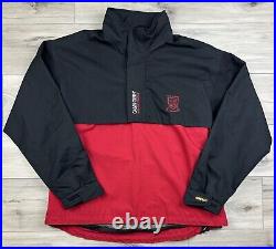 Vintage Galvin Green Gore-Tex Golf Jacket XL St. Andrews Old Course Red/Black