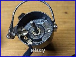 Vintage Garcia Mitchell 408 Old Style Spinning Reel Serial # 931462 Nice Reel